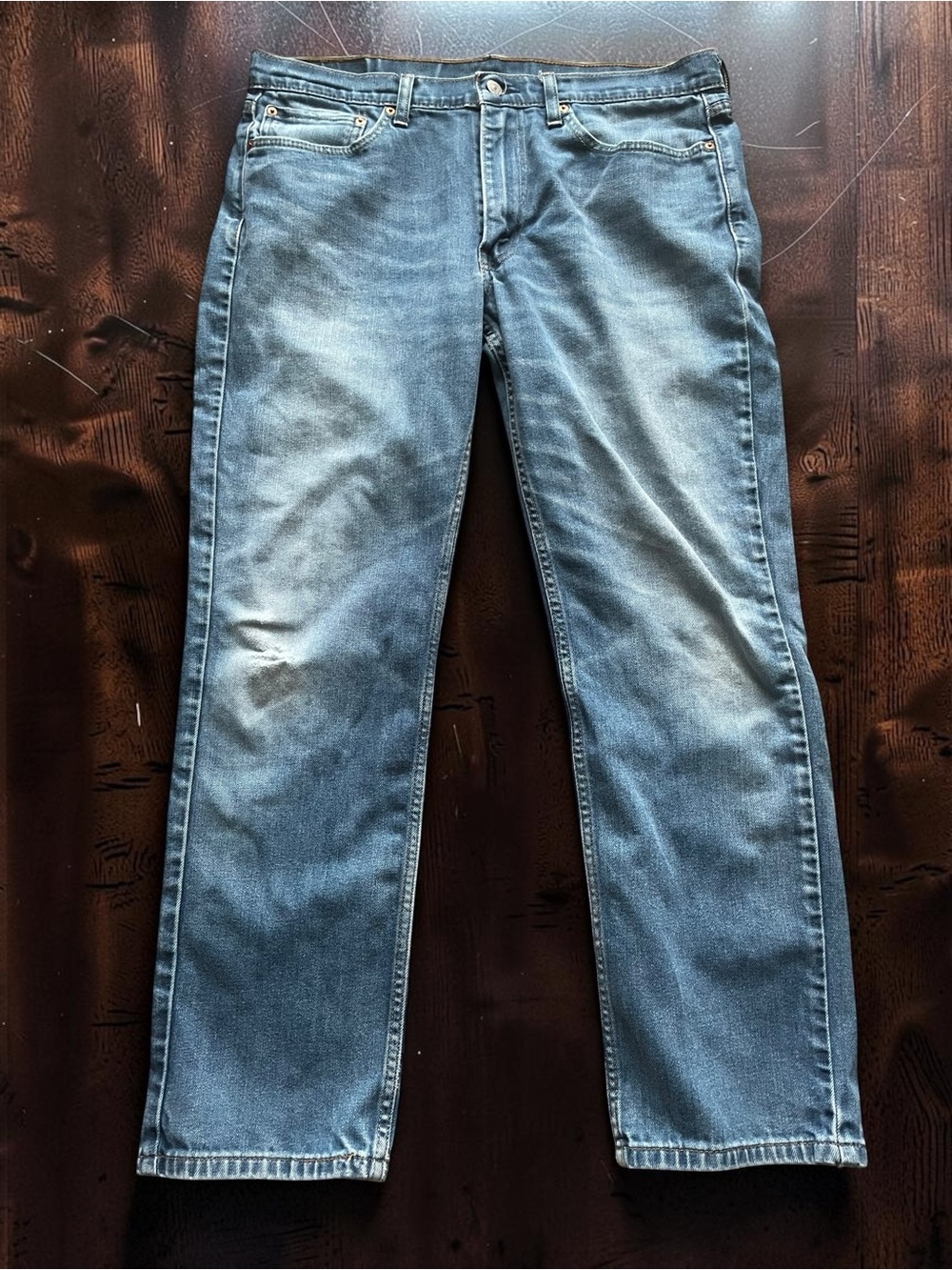 Levi's 514 Men’s Straight Leg Blue Jeans Size 36x32